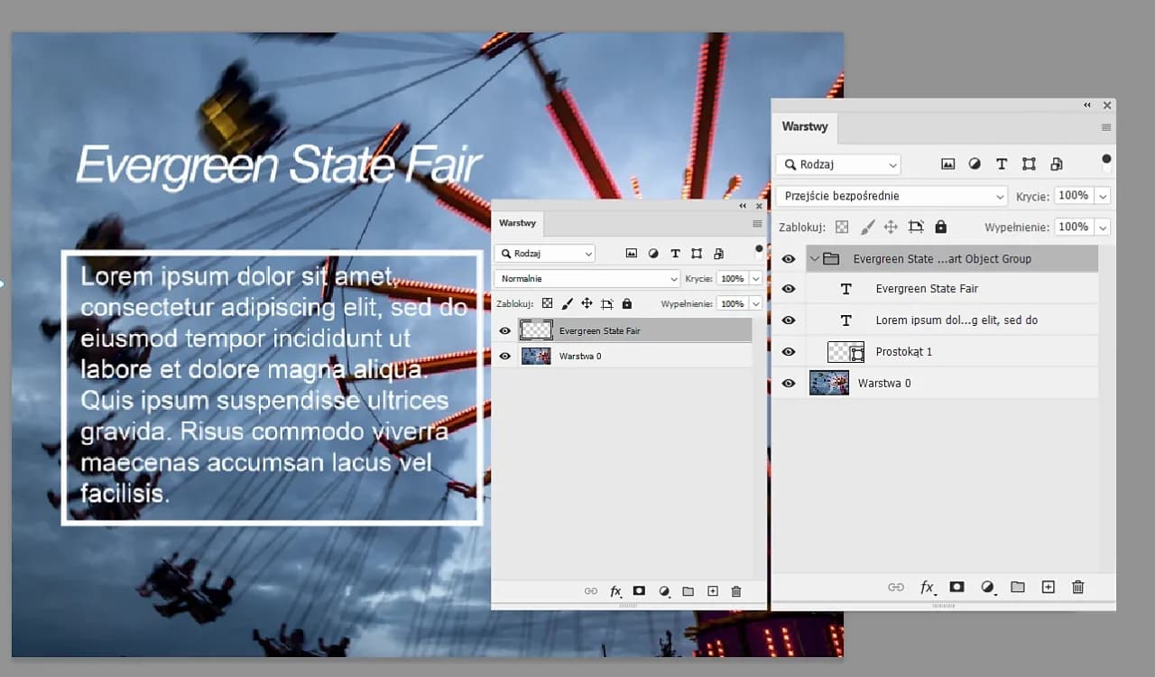 Jak spłaszczyć warstwy w Photoshopie i uniknąć utraty edytowalności
